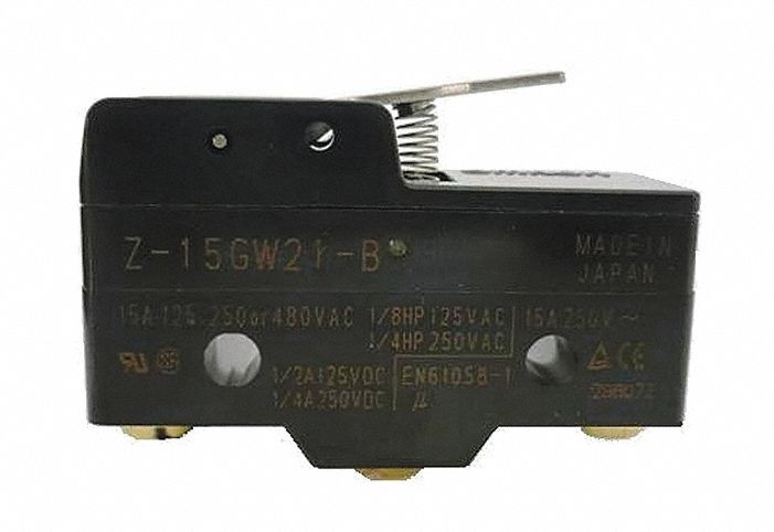 Snap Action Switch Hinge Lever 1NO/1NC