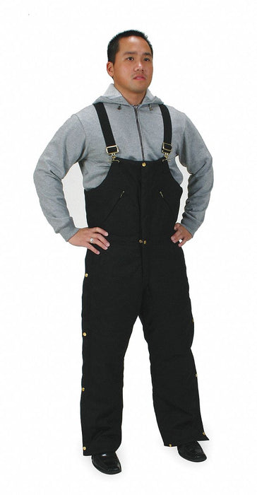 Arctic Bib Overall Black Size 54x32 In