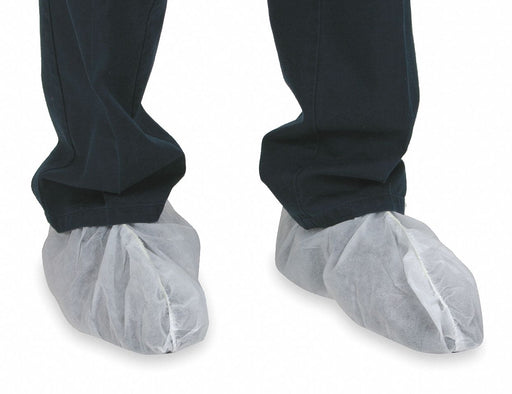 Shoe Covers Slip Resist 1Size White PK50