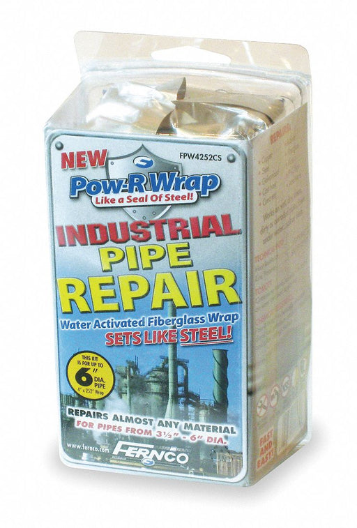 Pipe Repair Kit 4 W x 252 L Gray