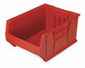 E4546 Bin Red Polypropylene 12 in