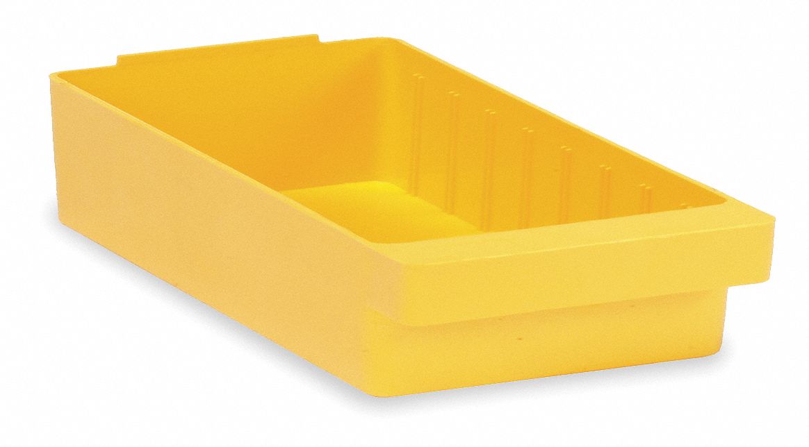 D5564 Drawer Bin Yellow Polystyrene 2 1/8 in