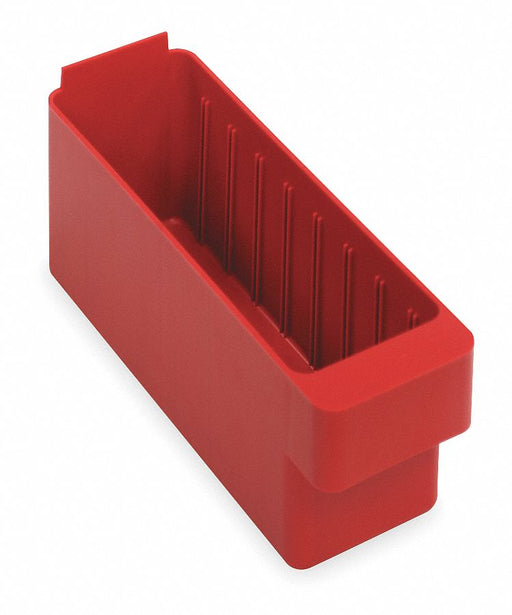 F1580 Drawer Bin Red Polystyrene 4 5/8 in