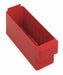 F1580 Drawer Bin Red Polystyrene 4 5/8 in