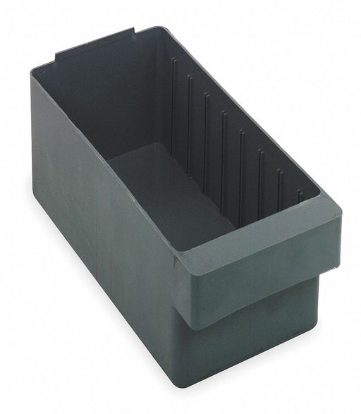 F1577 Drawer Bin Gray Polystyrene 4 5/8 in
