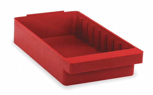 D5566 Drawer Bin Red Polystyrene 4 5/8 in