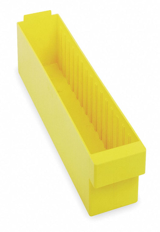 F1580 Drawer Bin Yellow Polystyrene 4 5/8 in