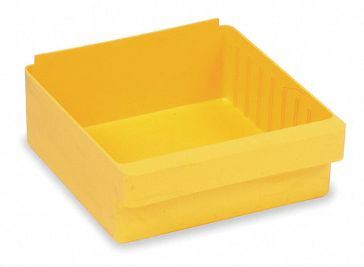 D5568 Drawer Bin Yellow Polystyrene 4 5/8 in