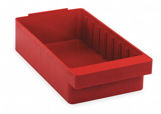 D5568 Drawer Bin Red Polystyrene 4 5/8 in
