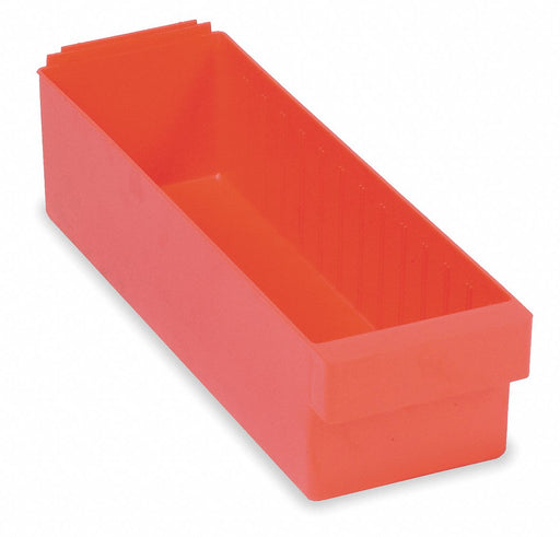 F1579 Drawer Bin Red Polystyrene 4 5/8 in