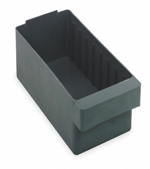 F1579 Drawer Bin Gray Polystyrene 4 5/8 in