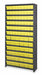 D5601 Enclosed Bin Shlvng 18x75x36in Yellow