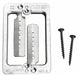 Communication Mounting Bracket 1 Gang