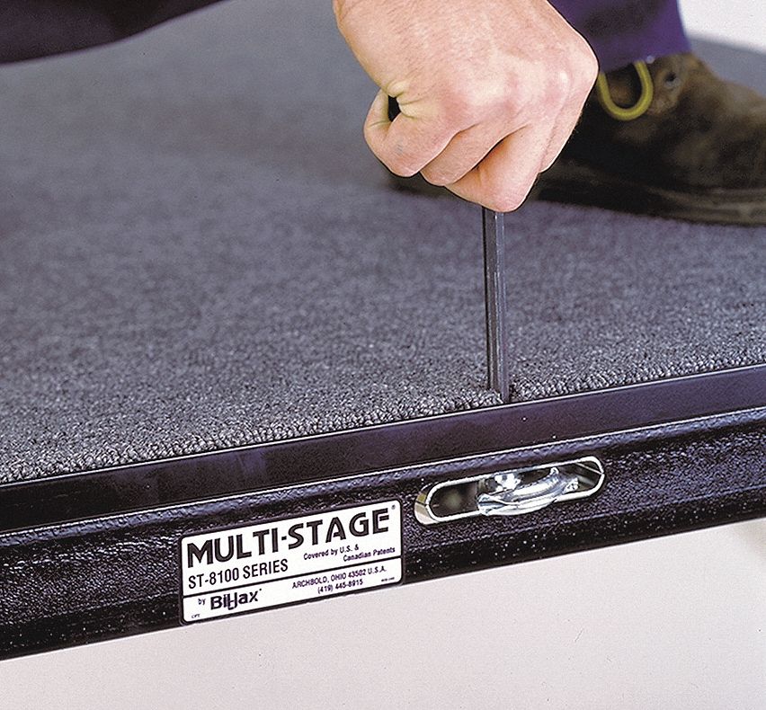 Carpeted Port. Stage Package 60 x 60 Ft.