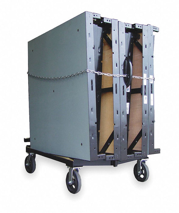 Vertical Storage Cart 66 in H