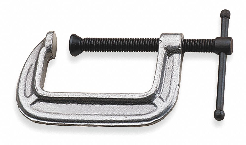 C-Clamp 2 Iron Light Duty 800 lb.
