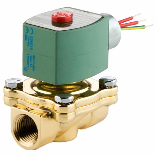 Solenoid Valve Brass NO Air Inert Gas