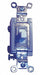 WllSwtch Wht 20A Bk Sd SnglPole/DblThrow