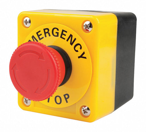 ControlStation Feed-Thru PushButton Red
