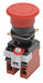 EmergncyStpPushButtn NonIllm Red 1NO/2NC