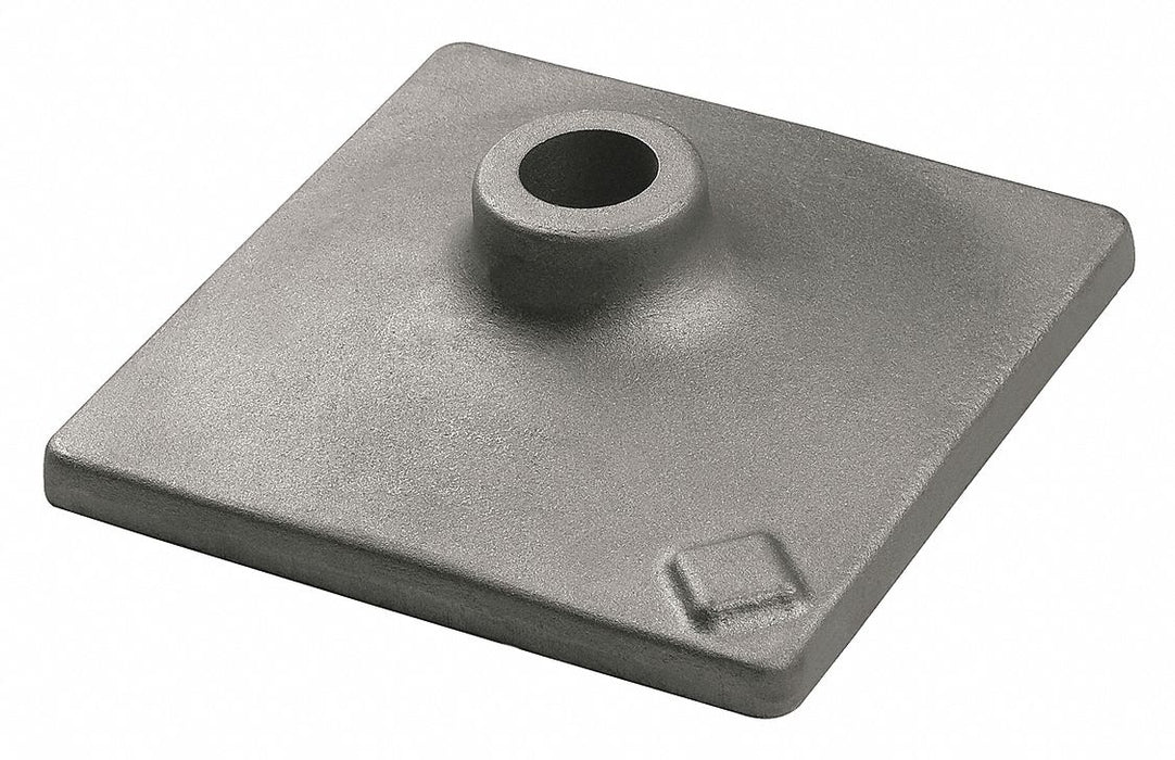 Hex Hammer Steel Tamper Plate 8in