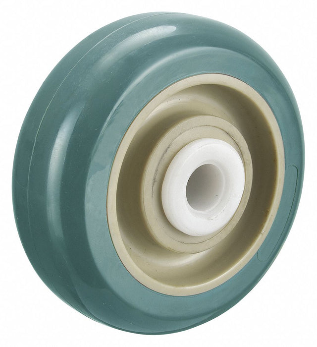 Caster Wheel 4 dia 400 lb Blue
