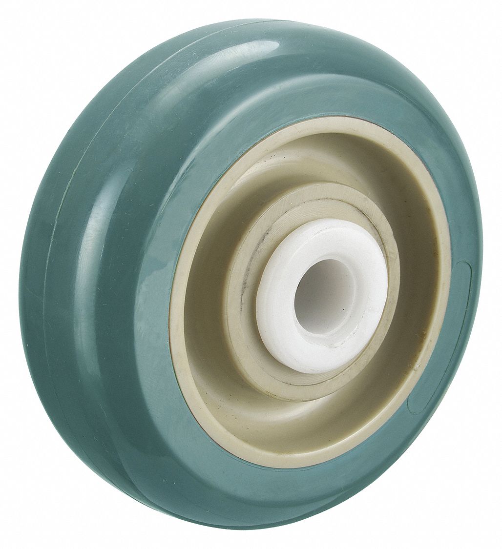 Caster Wheel 4 dia 400 lb Gray