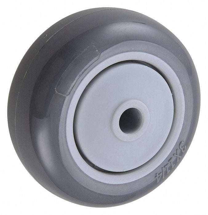 Caster Wheel 3 dia 300 lb Gray