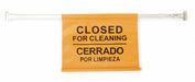 Door Barricade Sign 18 x 13 3/4 in Nylon