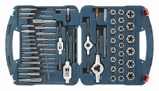 Tap and Die Set 5/16 to 3/4 In 58 pc