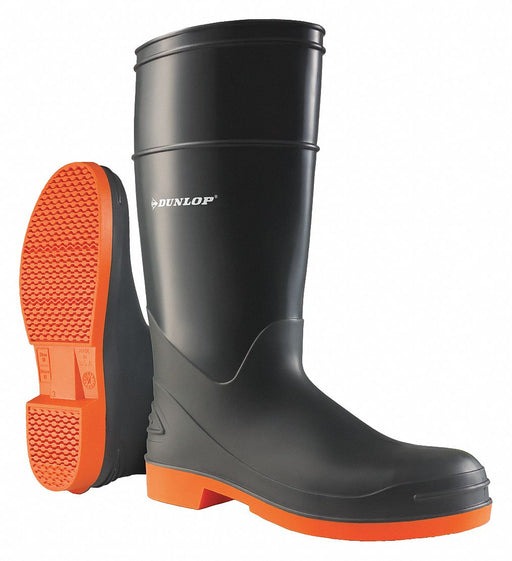 D0331 Rubber Boot Men s 7 Knee Black PR