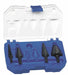 Step Drill Bit Set HSS 1/8-1-3/8 In 4 pc