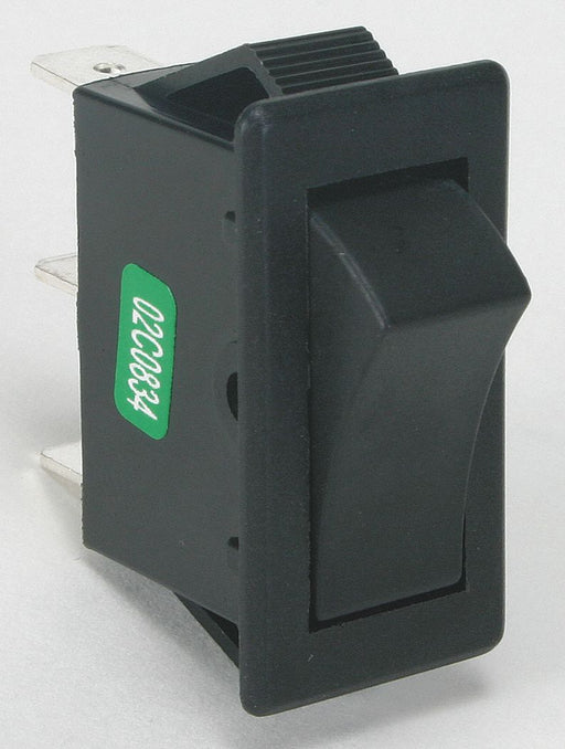 RockerSwitch NoLens/Lamp Black On/Off/On