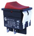 Rocker Switch No Lens/Lamp Red On/Off