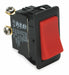 RockerSwtch NoLens/Lamp Red MomOn/Off