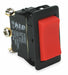RockerSwitch NoLens/Lamp Red On/Off/On