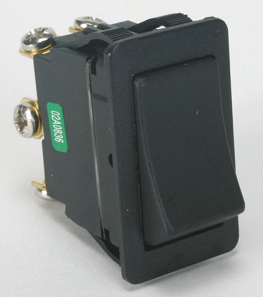 RockerSwitch NoLens/Lamp Black On/On