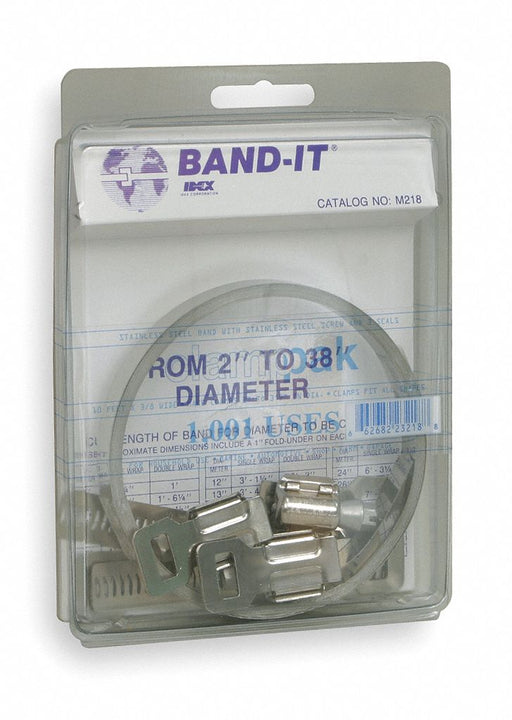 Adj. Clamp Kit 10 Band L 7/16 W
