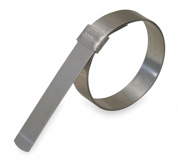 Band Clamp 3/4 W Lip-Lock 2 1/2 OD PK24