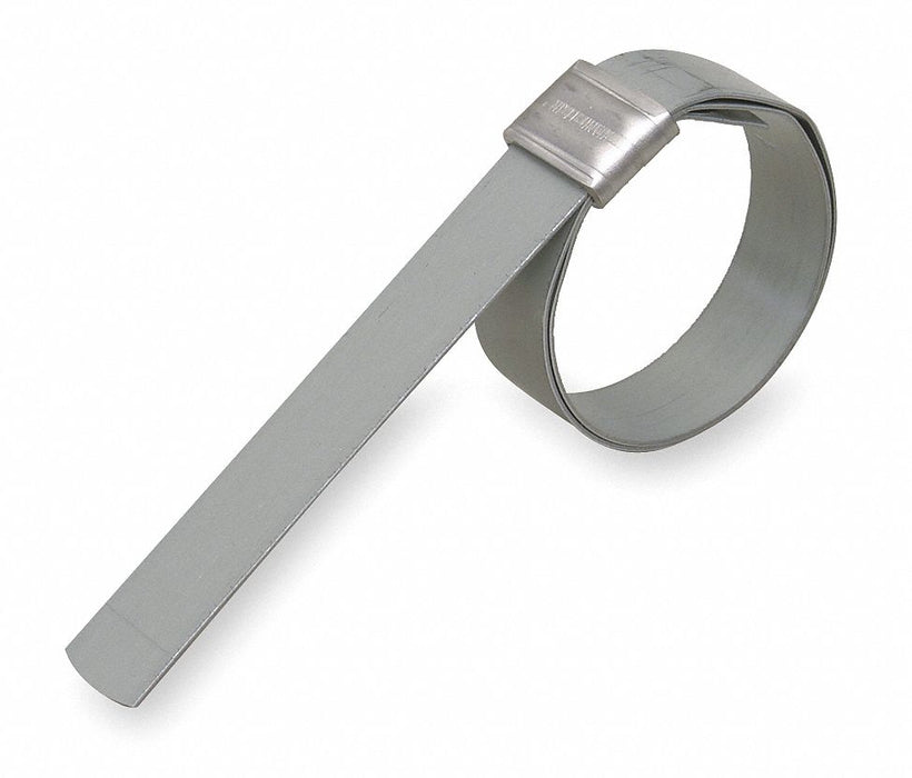 Band Clamp 5/8 W Lip-Lock 1 1/2 OD PK24