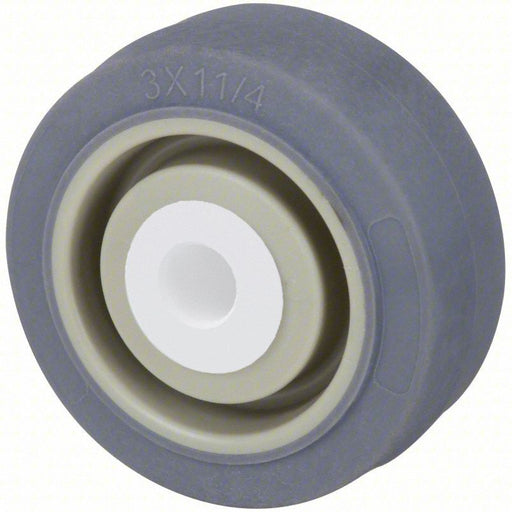 Caster Wheel 3 dia 250 lb Gray