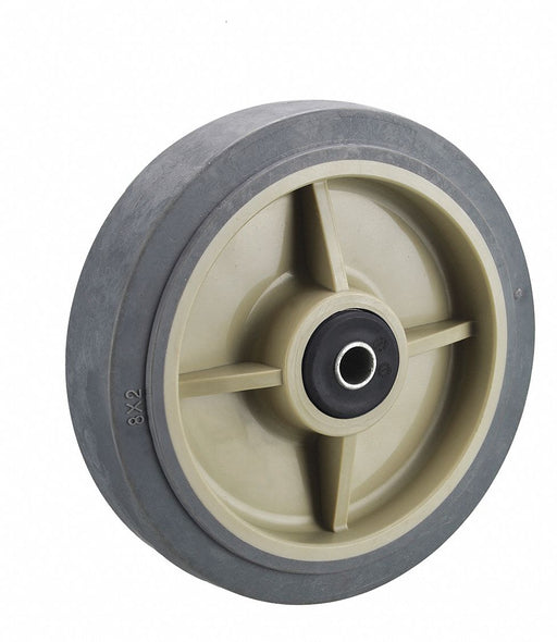 Caster Wheel 8 dia 500 lb Gray