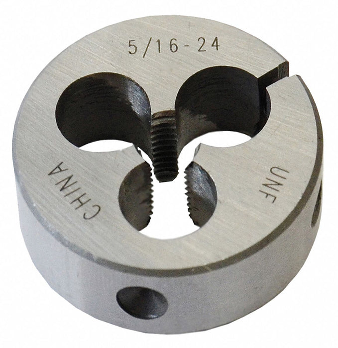 Rd Adjustable Die CS 5/16-24 1-1/2 In OD