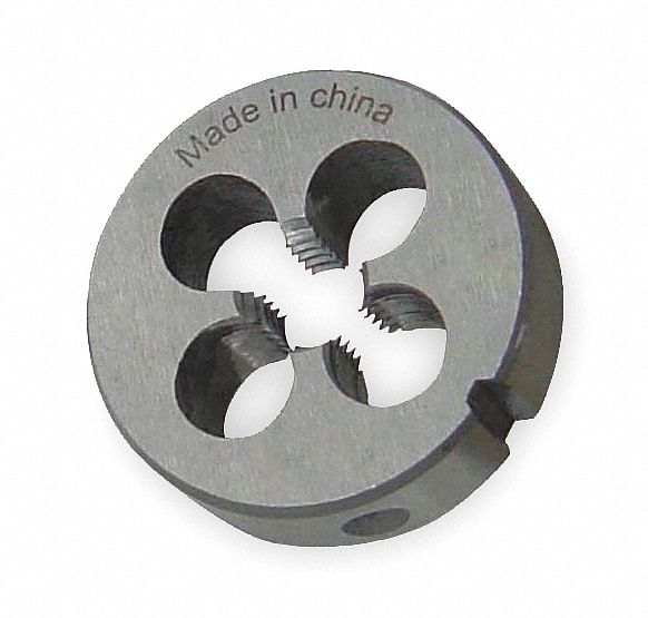 Rd Solid Die HSS #10-24 1 In OD