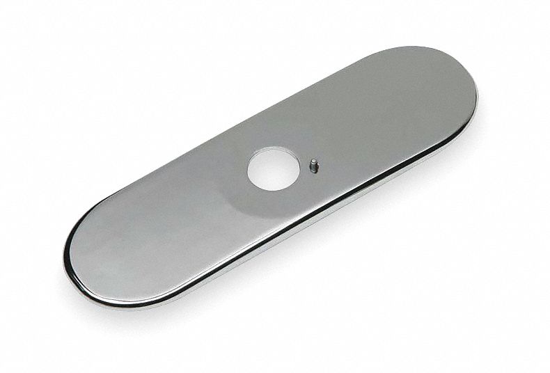 Trim/Cover Plate Chrome 10 L 2-3/4 W