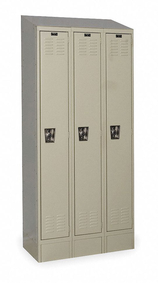 D4812 Wrdrb Lckr 1x3Lckr Tan 82 x36 x12 Assm