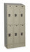 D4818 Wrdrb Lckr 2x3Lckr Tan 82 x36 x12 Assm