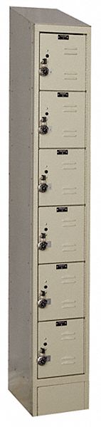 D4833 Bx Lckr 6x1Lckr Tan 83 x12 x15 Assm