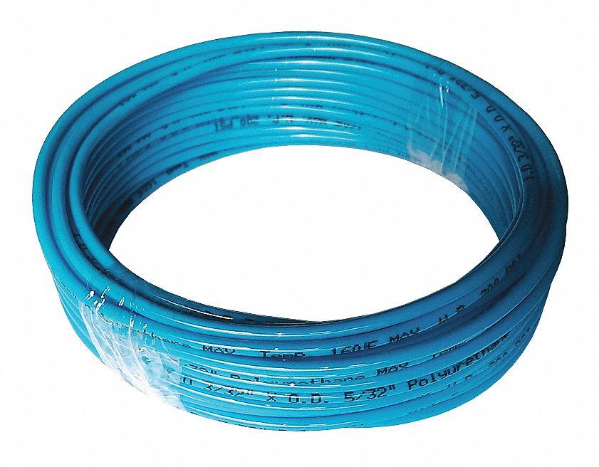 Tubing 5/32 In OD 50 Ft L Light Blue