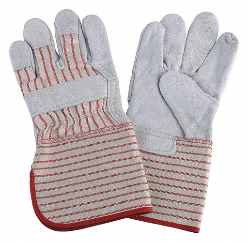 D1566 Leather Gloves Gray S PR